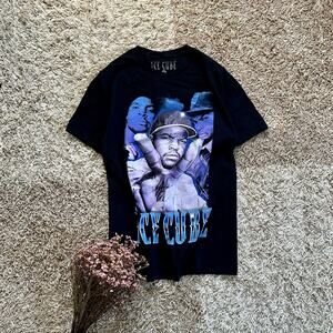 Ice Cube Graphic Rap Tee Black T-Shirt 2021 Spencers Hip Hop Mens Size S